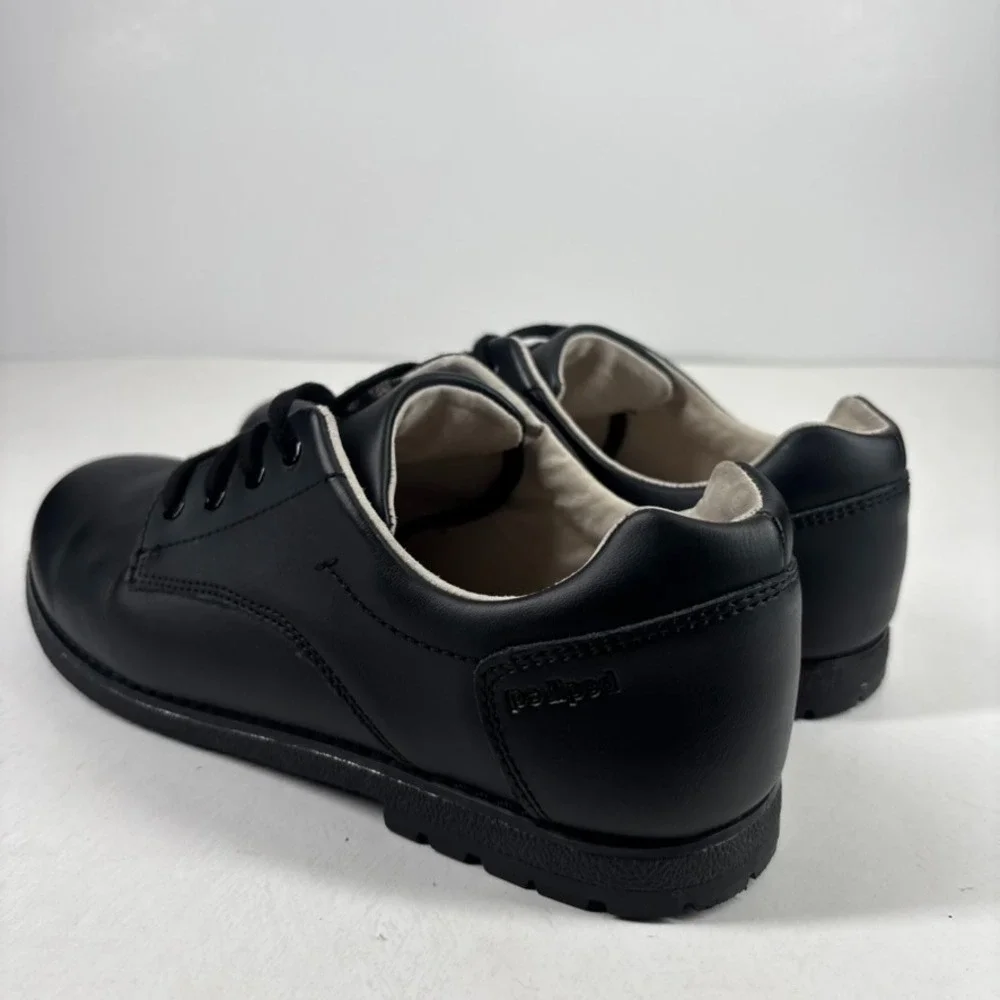 pediped Flex‎ Storm Boys US Size 6Y/38 Black Leather Oxford Dress School Shoes